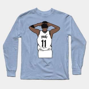 Kyrie Irving Double Middle Finger Long Sleeve T-Shirt